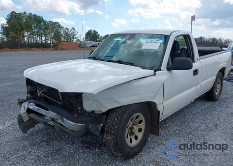 2005 Chevrolet Silverado 1500 Work Truck из США, поврежденный, VIN 1GCEC14X85Z127320